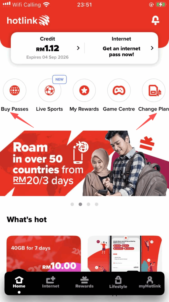 图片[16]-马来西亚Hotlink eSIM保号卡购买+使用【2025.09更新：线上自助实名】-海外云居民